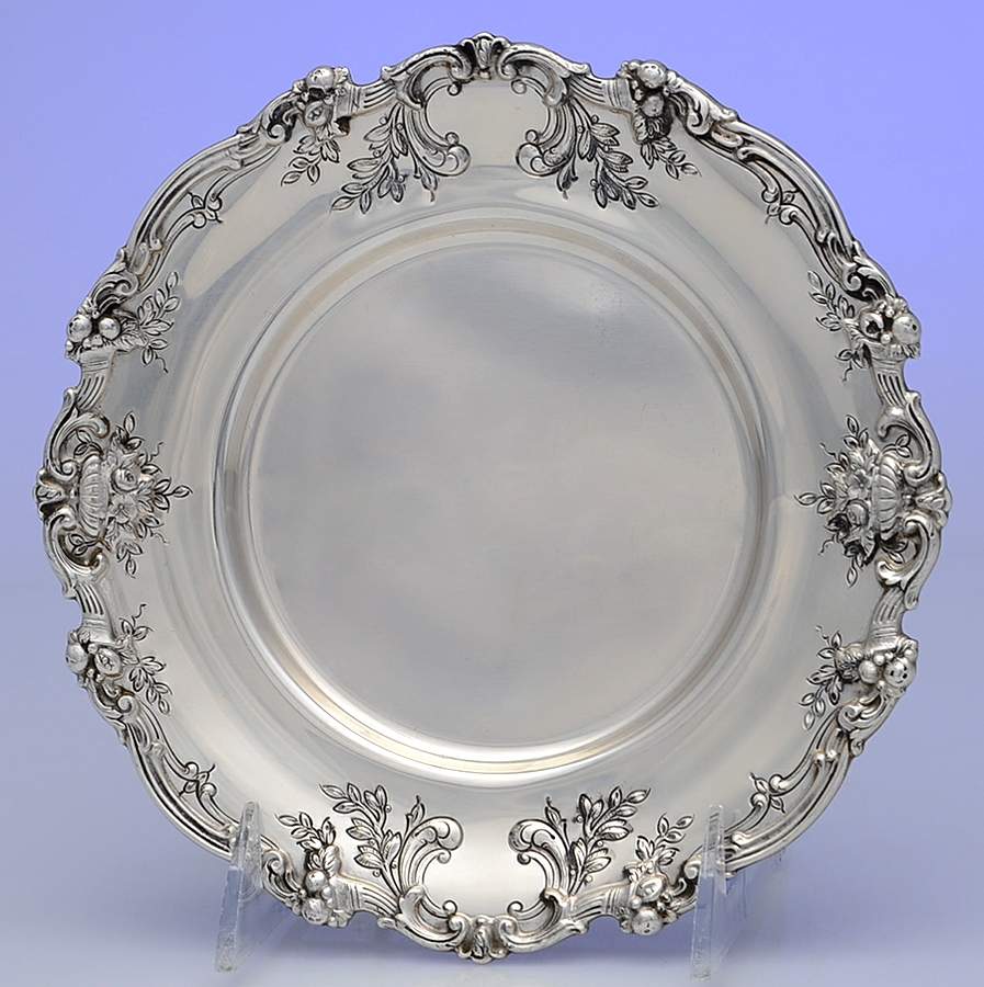 Francis I (Sterling, Hollowware, No Dates) Bread Plate by Reed & Barton-1