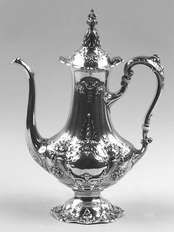 Francis I (Sterling, Hollowware, No Dates) Mini Coffee Pot by Reed & Barton-1
