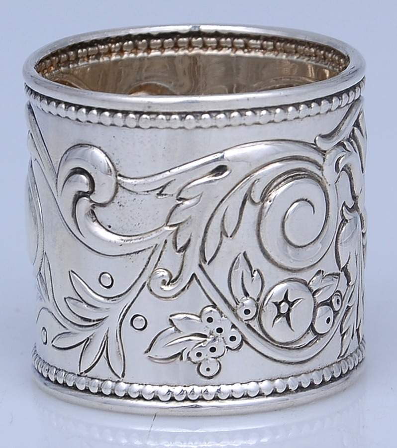 Francis I (Sterling, Hollowware, No Dates) Round Napkin Ring by Reed & Barton-1