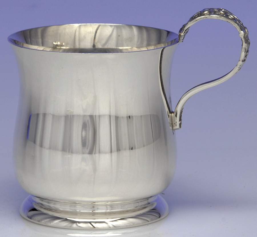 Francis I (Sterling, Hollowware, No Dates) Footed Baby Cup by Reed & Barton-1