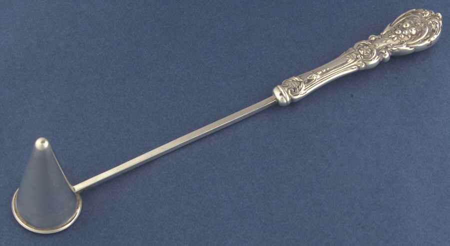Francis I (Sterling, "Reed & Barton") Candle Snuffer with Silverplate Implement by Reed & Barton-1