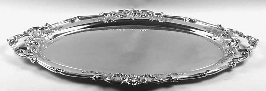 Francis I (Sterling, Hollowware, No Dates) Large Waiter Tray by Reed & Barton-1