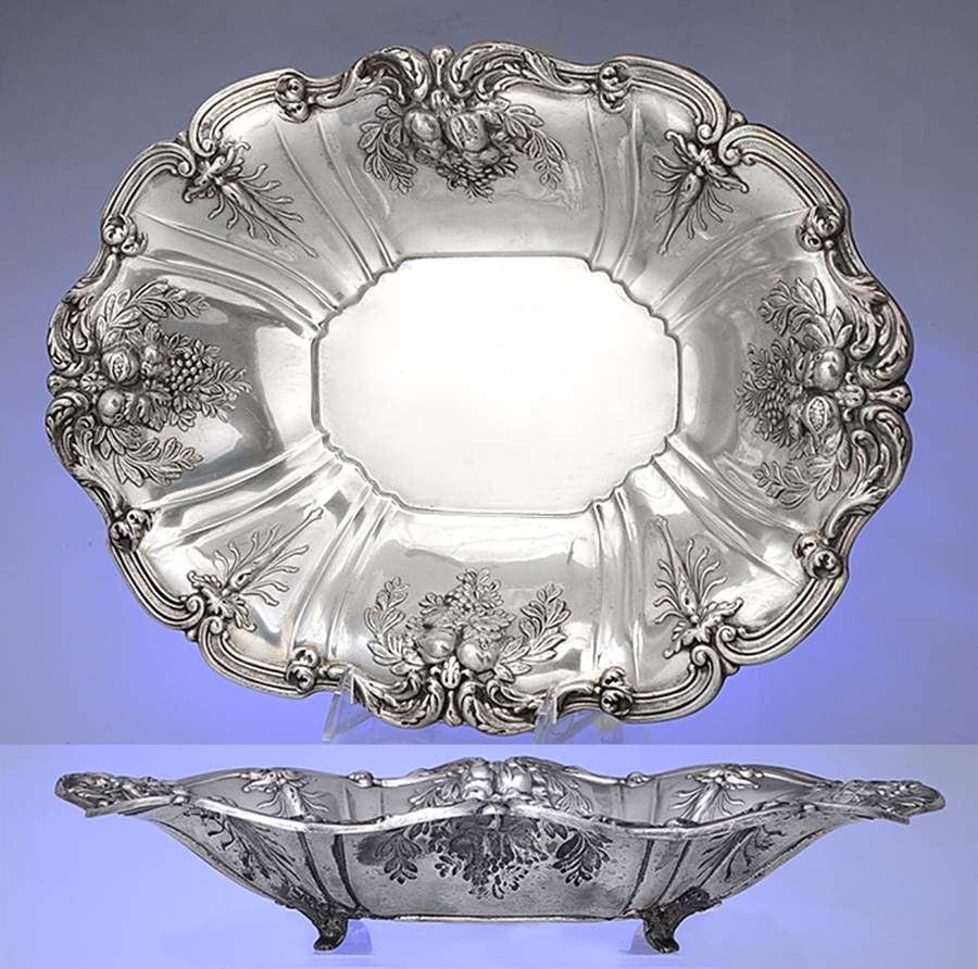 Francis I (Sterling, Hollowware, No Dates) Oval Footed Sterling Centerpiece by Reed & Barton-1