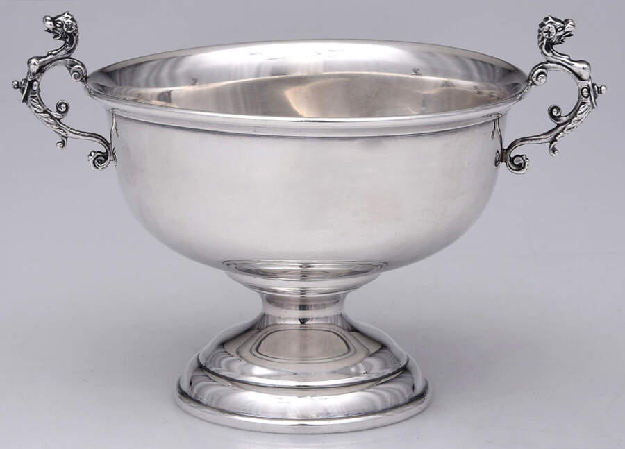 X18 (Sterling, Hollowware) Sterling Christening Cup by Reed & Barton-1