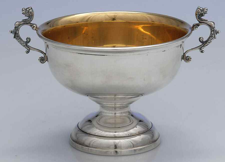 X18 (Sterling, Hollowware) Sterling Christening Cup by Reed & Barton-1