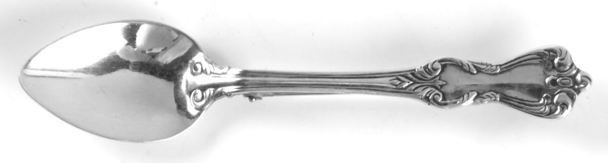 Marlborough (Sterling, 1906, No Monos) Lapel Pin by Reed & Barton-1