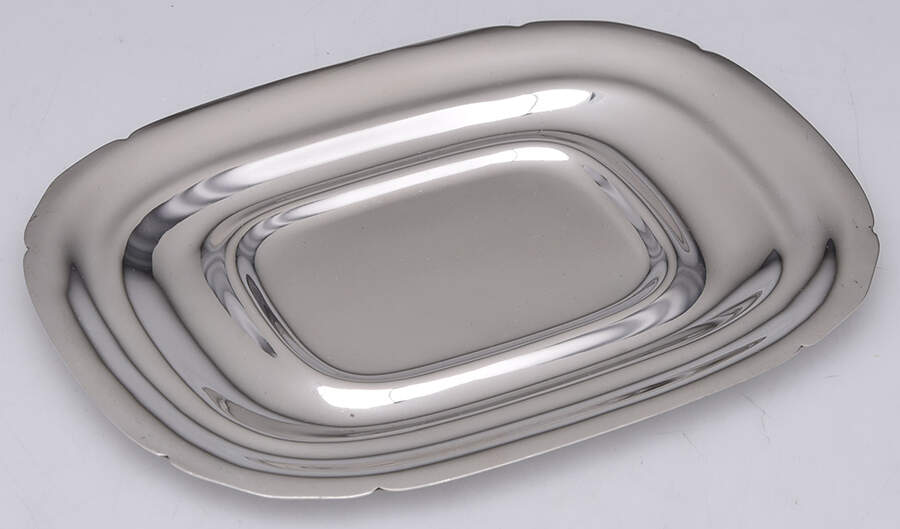 Mayflower (Sterling, Hollowware) Underplate for Sterling Gravy Boat by Reed & Barton-1