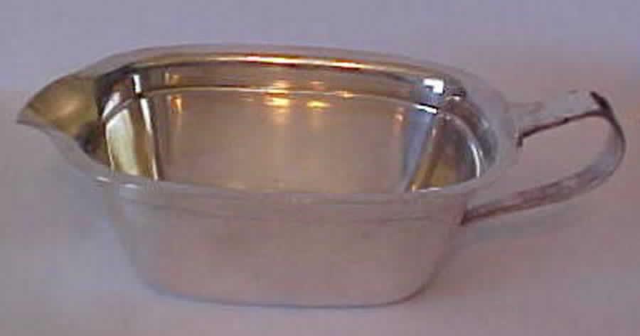 Mayflower (Sterling, Hollowware) Sterling Gravy Boat No Underplate by Reed & Barton-1