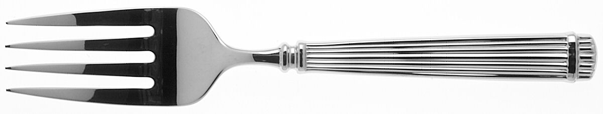 Forum (Stainless) Medium Solid Cold Meat Serving Fork by Reed & Barton-1