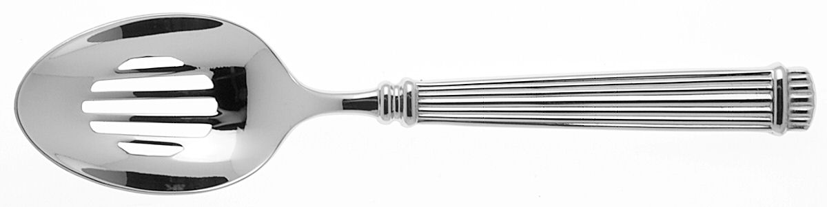 Forum (Stainless) Pierced Tablespoon (Serving Spoon) by Reed & Barton-1
