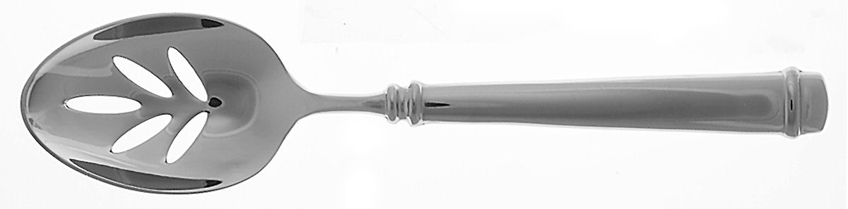 Siena (Stainless) Pierced Tablespoon (Serving Spoon) by Reed & Barton-1