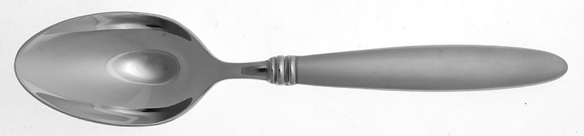 Solitude Matte (Stainless) Place/Oval Soup Spoon by Reed & Barton-1