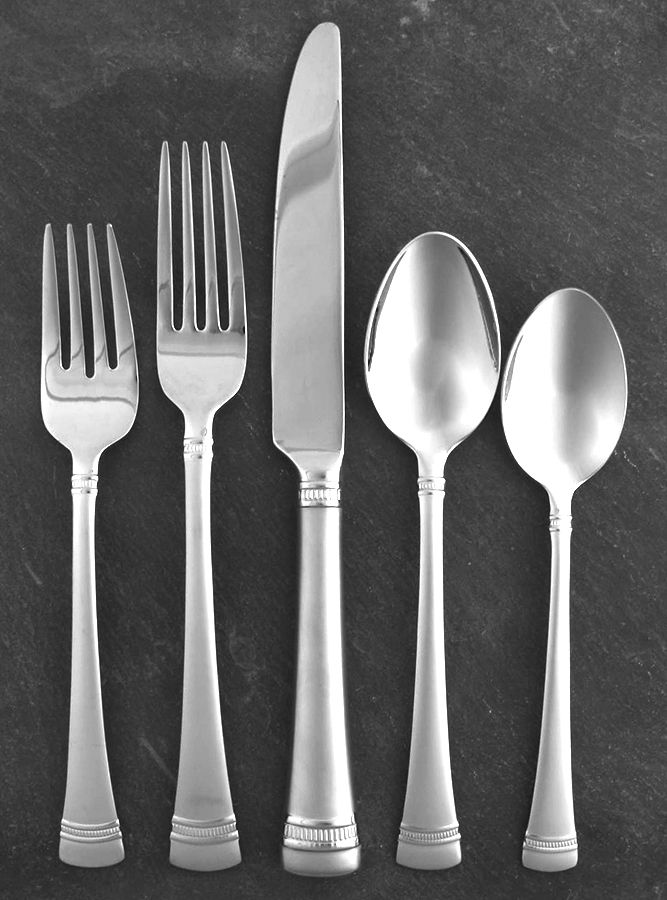 Coventry Matte (Stainless) 40 Piece Estate Set by Reed & Barton-1