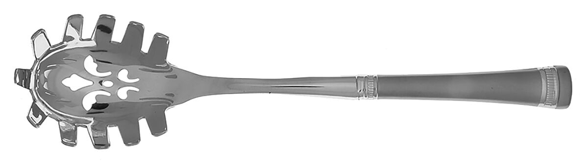 Coventry Matte (Stainless) Pasta Server with Stainless Bowl HC by Reed & Barton-1