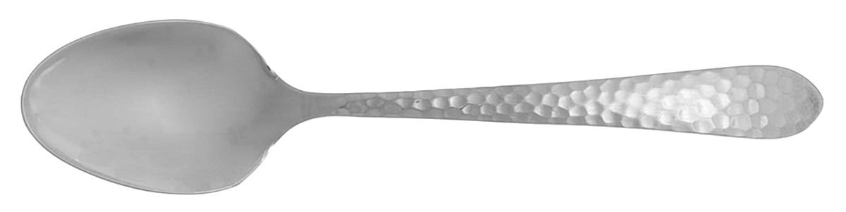 Hammered Antique Matte (Stainless) Demitasse Spoon by Reed & Barton-1