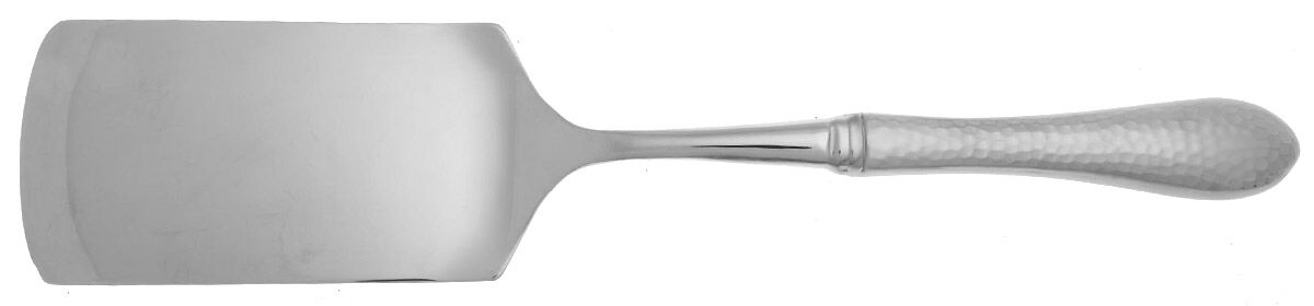 Hammered Antique Matte (Stainless) Lasagna Server with Stainless Blade HC by Reed & Barton-1