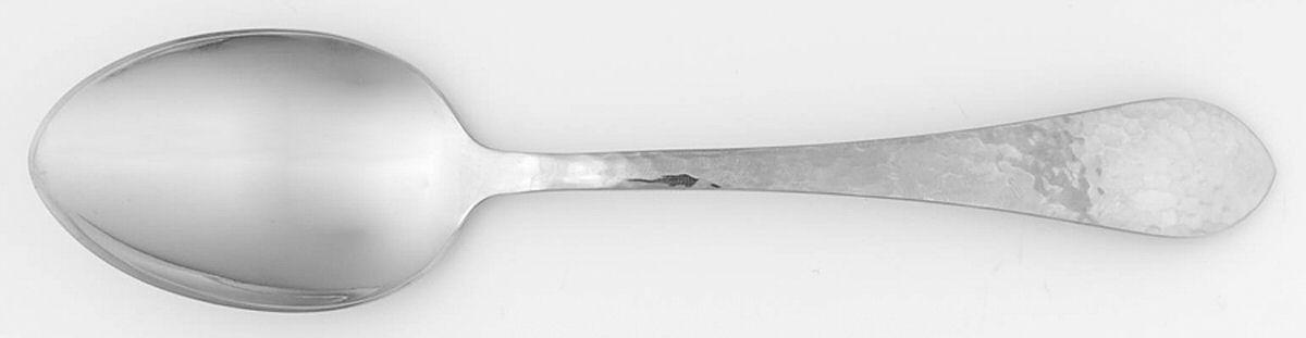 Hammered Antique Matte (Stainless) Tablespoon (Serving Spoon) by Reed & Barton-1