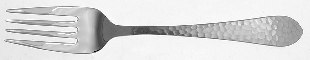 Hammered Antique Matte (Stainless) Individual Salad Fork by Reed & Barton-1