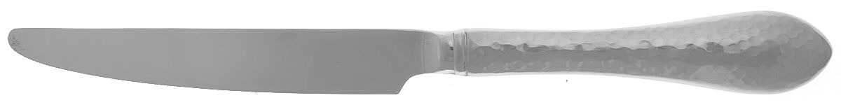Hammered Antique Matte (Stainless) Knife-New French/Solid by Reed & Barton-1