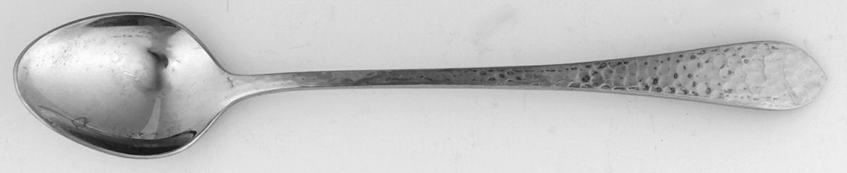 Hammered Antique Matte (Stainless) Iced Tea Spoon by Reed & Barton-1