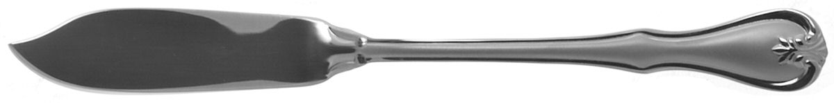 Bristol Matte (Stainless) Flat Handle Master Butter Knife by Reed & Barton-1