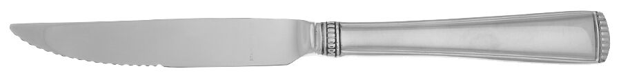 Bucks County (Stainless) Steak Knife Individual Hollow, Serrate HC by Reed & Barton-1