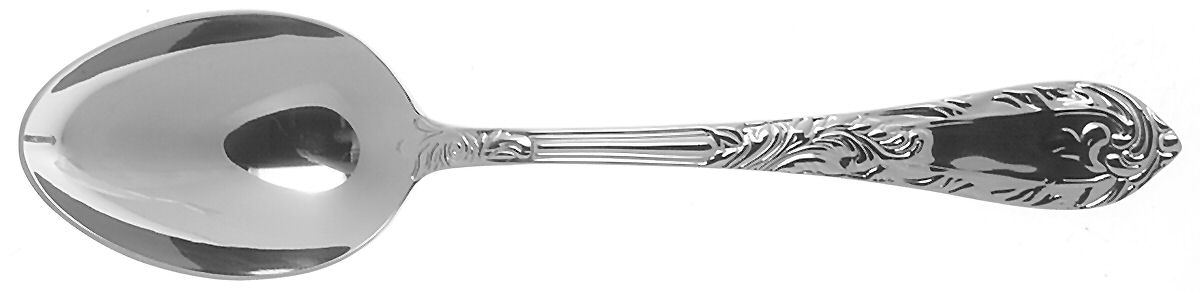 Monique (Stainless) Solid Serving Spoon by Reed & Barton-1