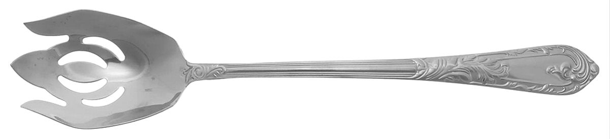 Monique (Stainless) Oversize Solid Salad Servng Fork by Reed & Barton-1