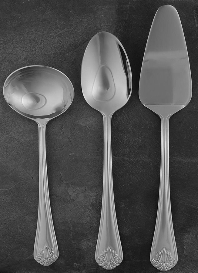 Greenbrier (Stainless) 3 Piece Completer Set by Reed & Barton-1