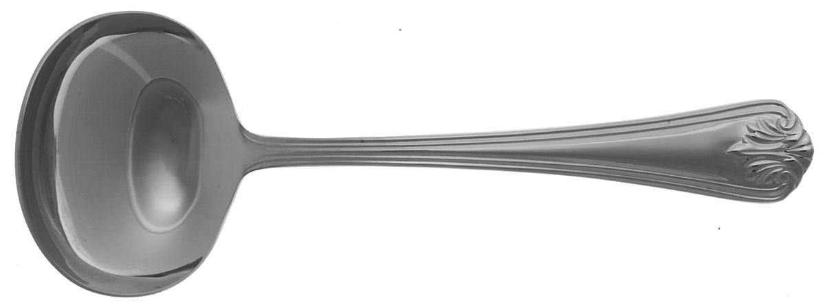 Greenbrier (Stainless) Solid Gravy Ladle by Reed & Barton-1