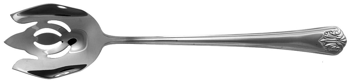 Greenbrier (Stainless) Solid Serving Fork by Reed & Barton-1