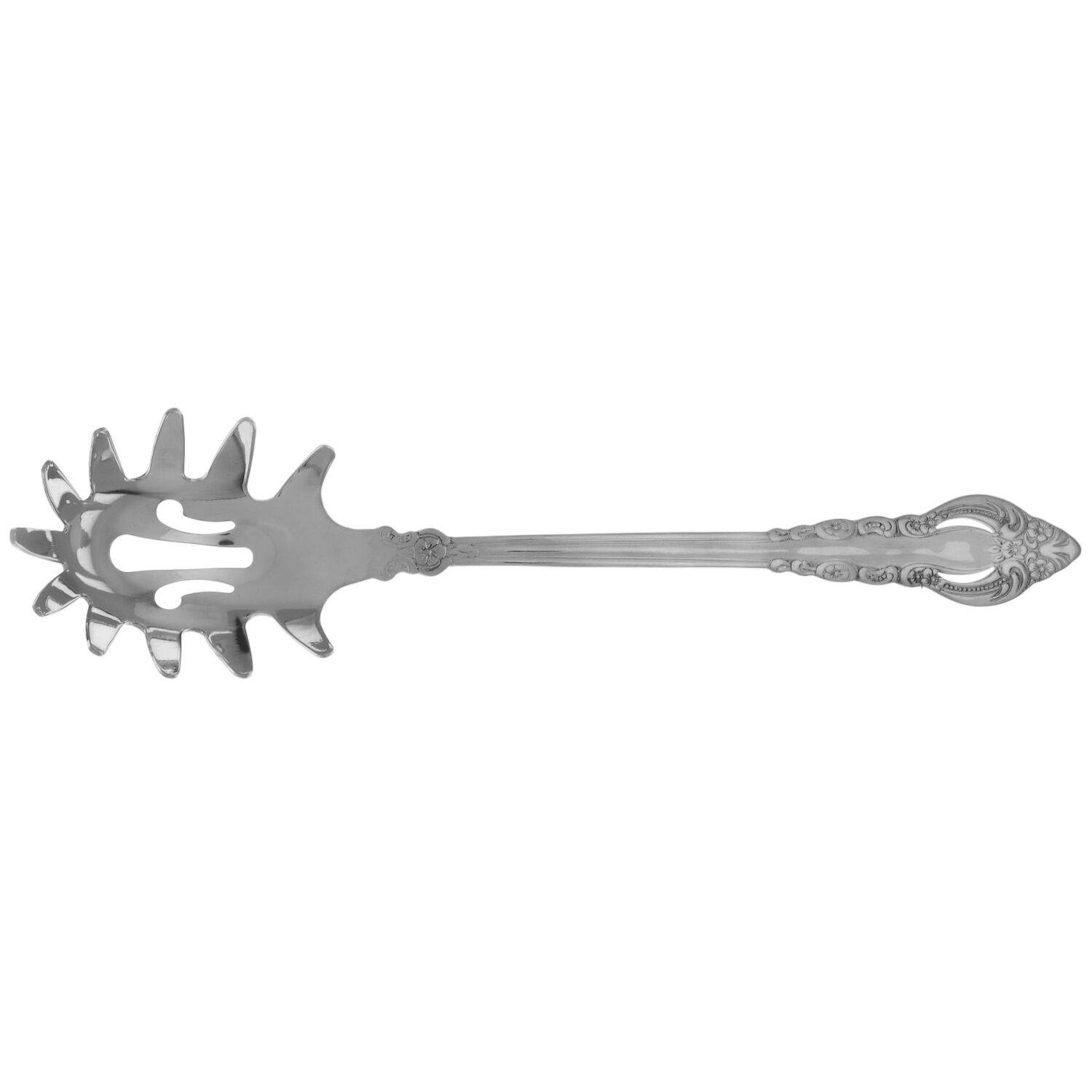 Majesty (Stainless) Pasta Server with Stainless Bowl HC by Reed & Barton-1