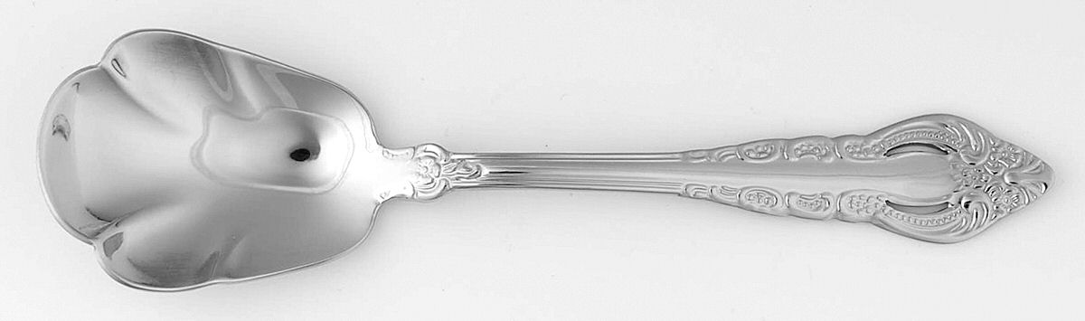 Majesty (Stainless) Sugar Shell Spoon by Reed & Barton-1