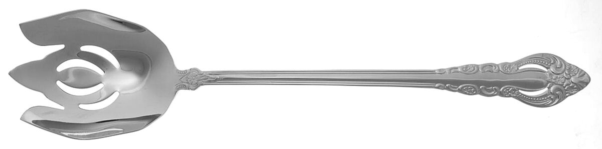 Majesty (Stainless) Oversize Solid Salad Servng Fork by Reed & Barton-1