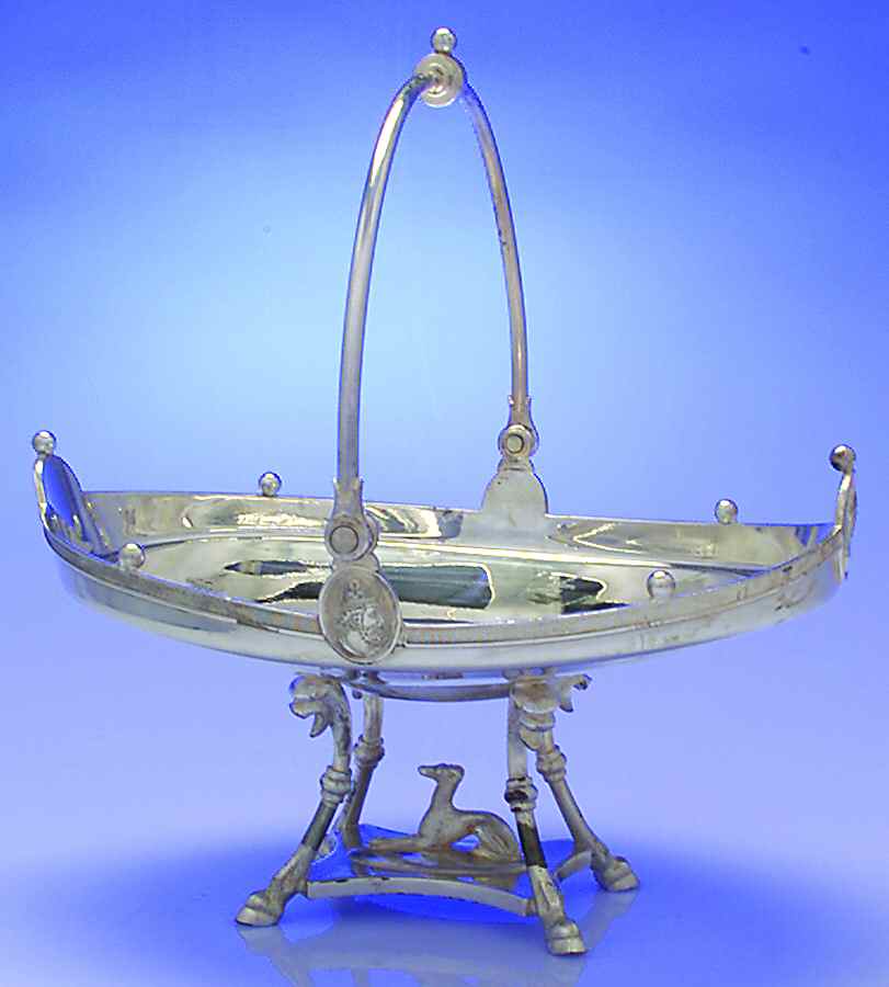 2210 (Silverplate, Hollowware) Oval Footed Centerpiece by Reed & Barton-1