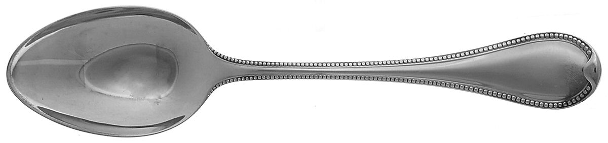 Franzosisch-Perl (Silverplate) Place/Oval Soup Spoon by Robbe & Berking-1