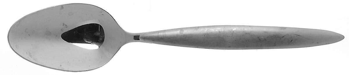 Cafe Matte (Stainless) Tablespoon (Serving Spoon) by Reed & Barton-1