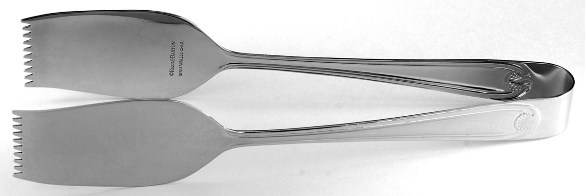 Seabury (Stainless) 1-Piece Salad Tongs by Reed & Barton-1
