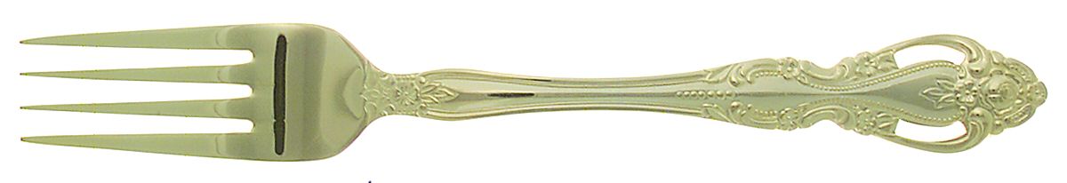 Baroque-Gold (Gold Eletroplate) Fork by Reed & Barton-1