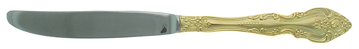 Baroque-Gold (Gold Eletroplate) Modern Solid Knife by Reed & Barton-1