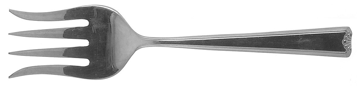 Carlton (Stainless) Medium Solid Cold Meat Serving Fork by Retroneu-1
