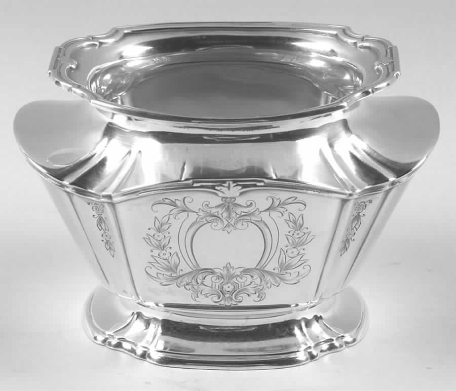 Jacobean-Engraved (Sterling, #680E, Hollowware) Waste Bowl by Reed & Barton-1