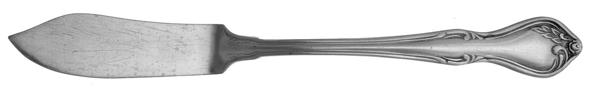 Rose Queen (Heritage) Flat Handle Master Butter Knife by Reed & Barton-1