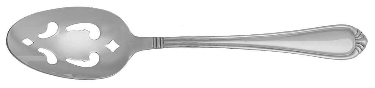 Stonegate (Stainless) Pierced Tablespoon (Serving Spoon) by RSVP Flatware-1