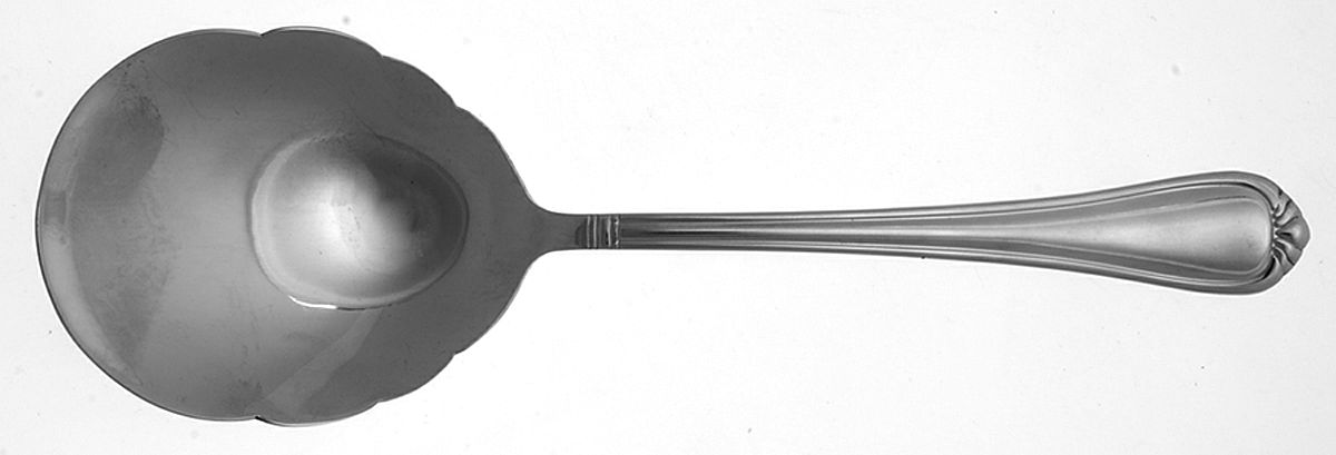 Stonegate (Stainless) Solid Smooth Berry/Casserole Spoon by RSVP Flatware-1