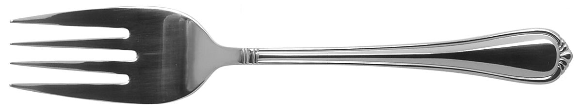 Stonegate (Stainless) Medium Solid Cold Meat Serving Fork by RSVP Flatware-1
