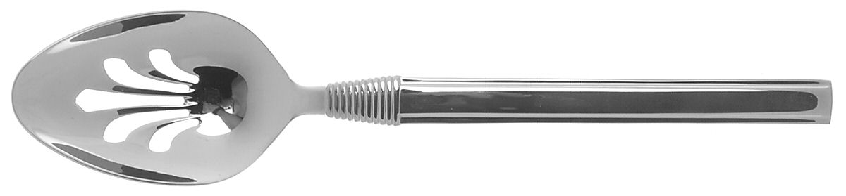 RDS107 (STAINLESS) Pierced Tablespoon (Serving Spoon) by Reed & Barton-1