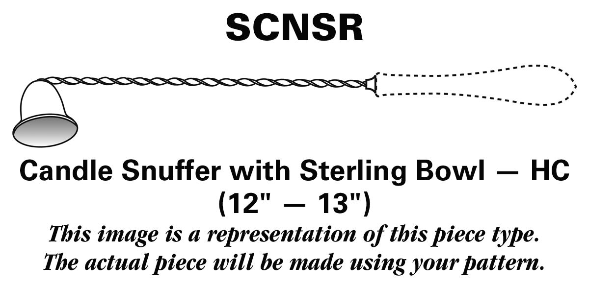 Melbourne (Sterling, 1952) Candle Snuffer with Sterling Bowl HC by Oneida Silver-1