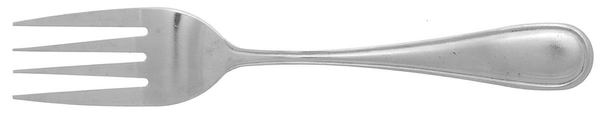 Rhh5 (Stainless) Medium Solid Cold Meat Serving Fork by Royal Household-1