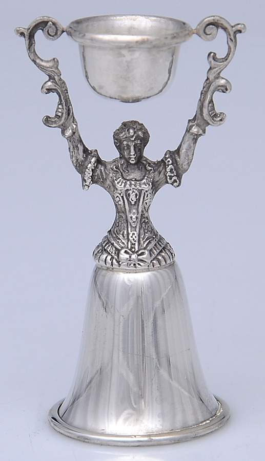 X22 (Silverplate, Hollowware) Tete A Tete Marriage Cup by Reed & Barton-1